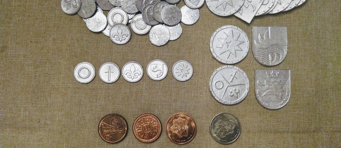 Ein Bild der Münzen des Vendera e. V.